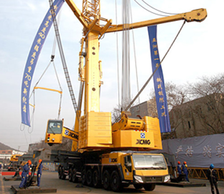 All terrain crane